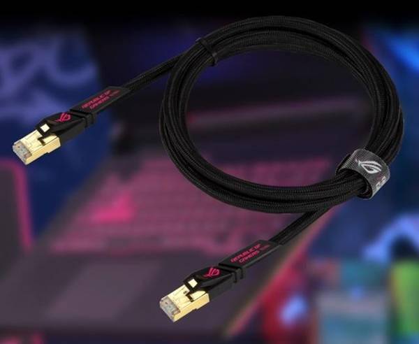 ROG Zoom Cat7電競網線開售 1.5米規格售價149元，為游戲體驗注入新動力